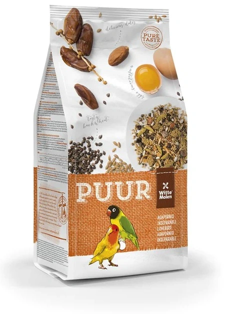 Puur Dværgpapegøjefoder 2 kg